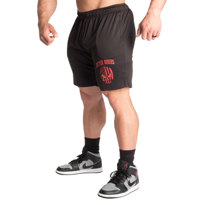 BETTER BODIES SKULL FUNCTION SHORT (Black/Red)