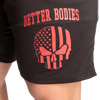 BETTER BODIES SKULL FUNCTION SHORT (Black/Red)