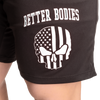 BETTER BODIES SKULL FUNCTION SHORT (Black/White)