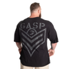 GASP SLUB IRON TEE (Washed Black)
