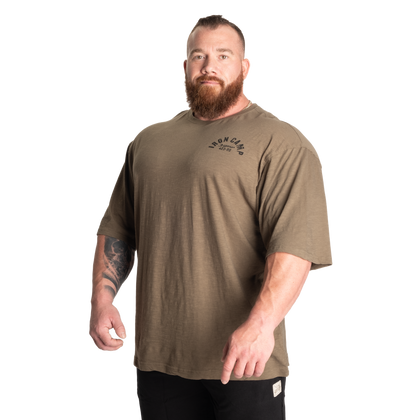 GASP SLUB IRON TEE (Washed Green)