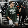 BETTER BODIES TEAM PUMP COVER IRON TEE (Deep Forest)