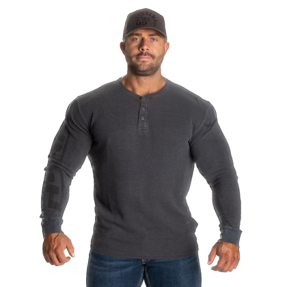 THERMAL HENLEY (Washed Anthracite) - ملابس رياضية