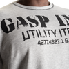GASP THERMAL GYM SWEATER (Grey Melange)