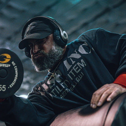 GASP Thermal gym Sweater (Asphalt)