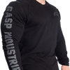 GASP THROWBACK LS TEE (Black)