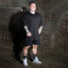 BETTER BODIES UNION IRON TEE (Black/Red)