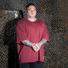GASP Vintage Iron Tee (Washed Maroon)