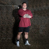 GASP Vintage Iron Tee (Washed Maroon)