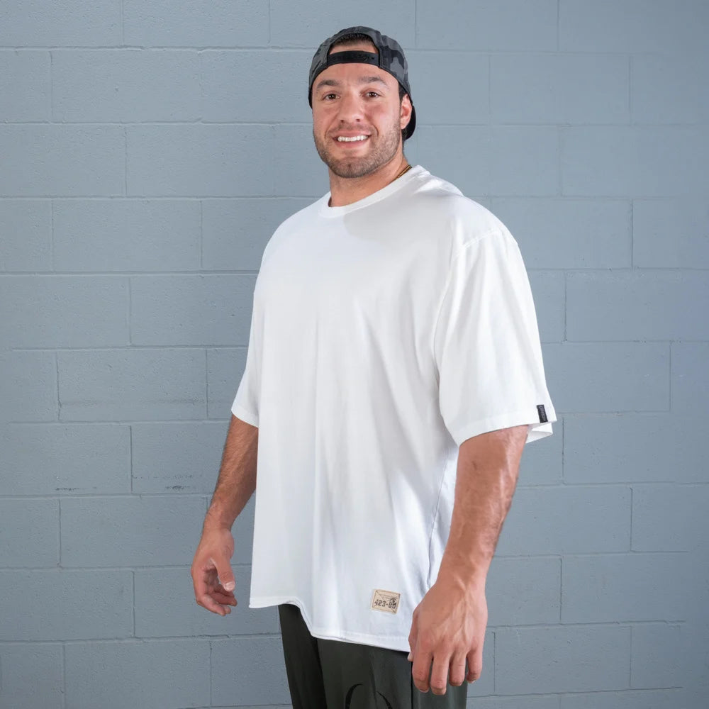 GASP Vintage Iron Tee (White)