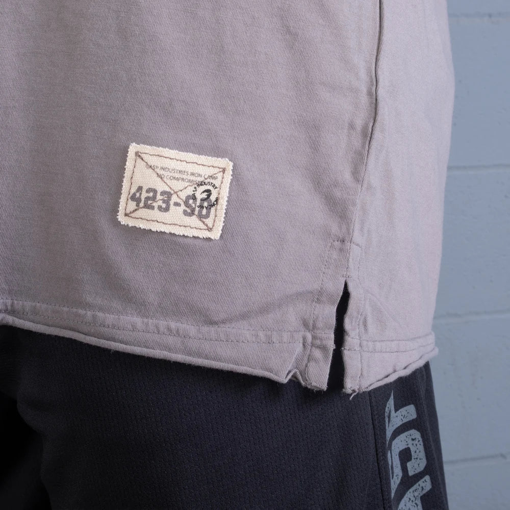 GASP Vintage Iron Tee (Washed Smoke Grey)