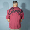 GASP Washed Iron Tee (Washed Maroon)