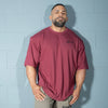 GASP Washed Iron Tee (Washed Maroon)