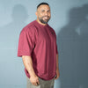 GASP Washed Iron Tee (Washed Maroon)