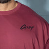 GASP Washed Iron Tee (Washed Maroon)