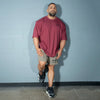 GASP Washed Iron Tee (Washed Maroon)