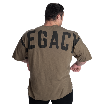 BETTER BODIES Legacy Slub Iron Tee (Washed Green)
