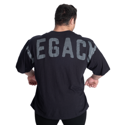BETTER BODIES Legacy Slub Iron Tee (Washed Black)