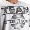 BETTER BODIES Team Pump Cover Iron Tee (Light Grey Melange)