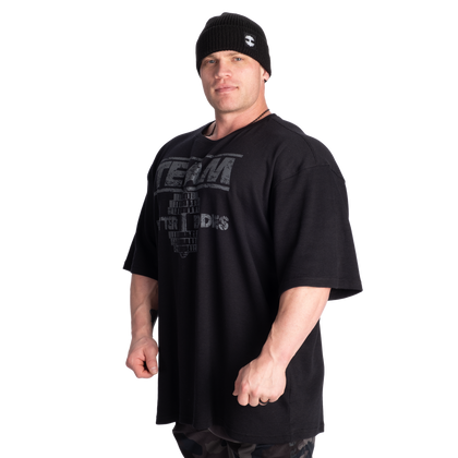 BETTER BODIES Team iron Thermal Tee (Black )