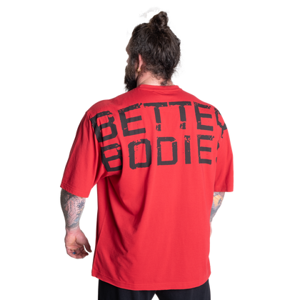 BETTER BODIES UNION IRON TEE (Chili Red) - ملابس رياضية