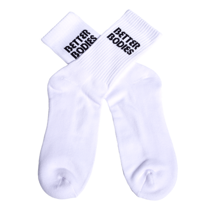 BETTER BODIES  CREW SOCKS 3 PACK (White) - ملحقات الأحذية