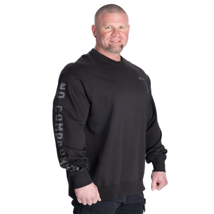 GASP GRAPHIC CREWNECK (Acid washed Black)