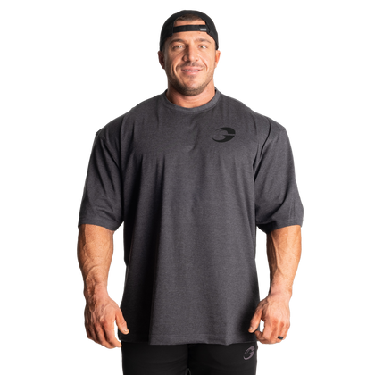 GASP Division Iron Tee (Dark Grey Melange)
