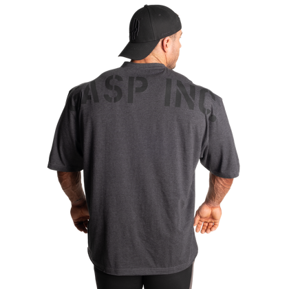 GASP Division Iron Tee (Dark Grey Melange)