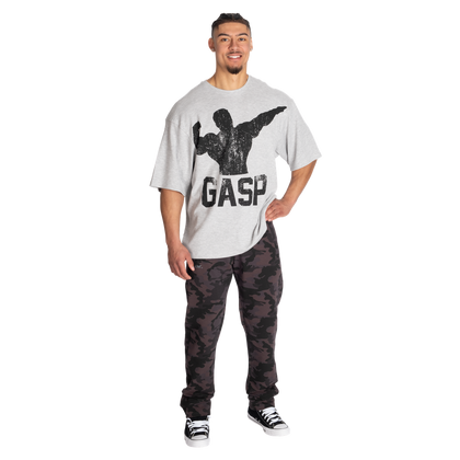 GASP ARCHER THERMAL IRON TEE (Grey Melange) - ملابس رياضية