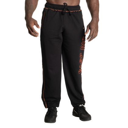 GASP DIVISION SWEATPANTS (Black/Flame) - ملابس رياضية