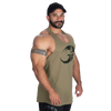 GASP Rib Essential T-Back (Washed Green)