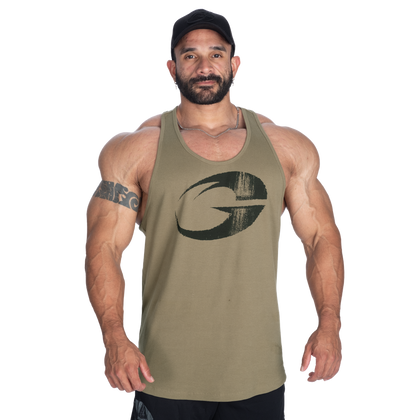 GASP Rib Essential T-Back (Washed Green)