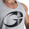GASP Rib Essential T-Back (Grey Melange)