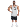 GASP Rib Essential T-Back (Grey Melange)