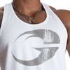 GASP Rib Essential T-Back (White/Gray)