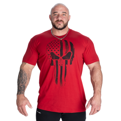 GASP Skull Standard Tee (Chili Red  )