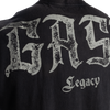 GASP Branch & Johnnie Iron Tee (Washed Black)
