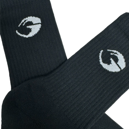 GASP Crew Socks 1-P (Black)