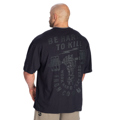 GASP HTK Slub Iron Tee (Washed Black)