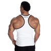 GASP Ribbed T-back (White)