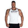 GASP Ribbed T-back (White)