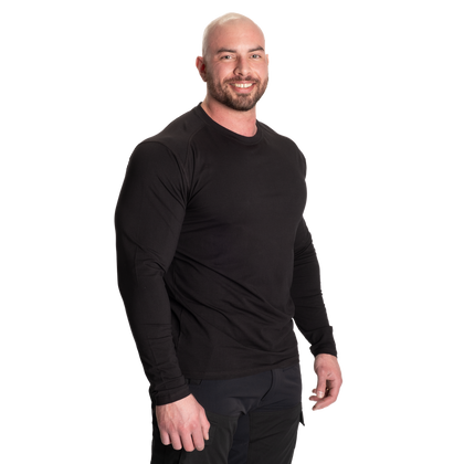 GASP MUSCLE Long Sleeve (Black)