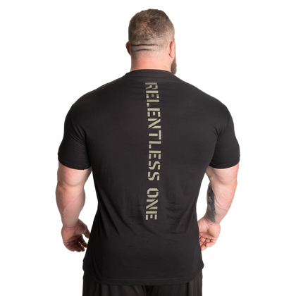 GASP RELENTLESS ONE TEE (Black/Green)