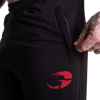 GASP VINTAGE SWEATPANTS (Black/Red)