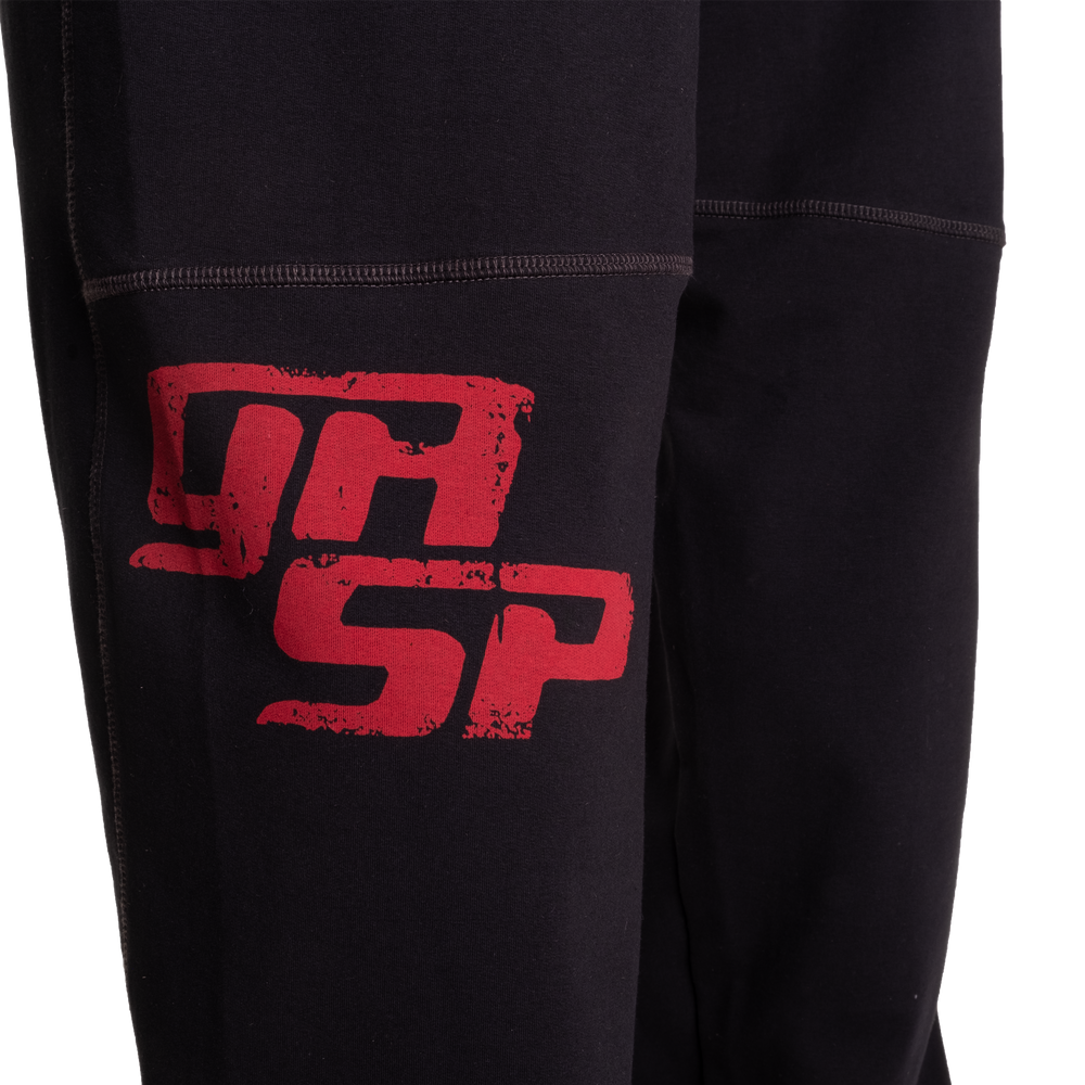 GASP VINTAGE SWEATPANTS (Black/Red)