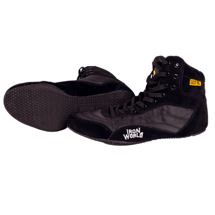 GASP Zeus Thunderbolt HI Tops Shoe (Black)