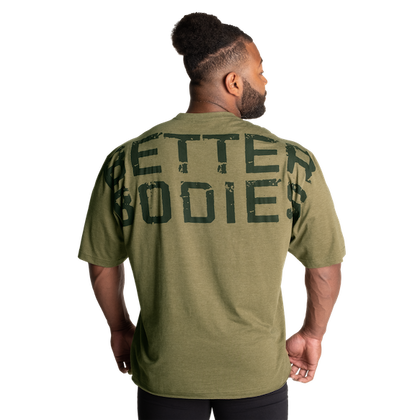 BETTER BODIES UNION IRON TEE (Army Green) - ملابس رياضية