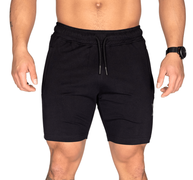 TAPERED SWEATSHORTS (Black) - ملابس رياضية