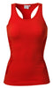 ATLANTIC RIB T-BACK (Tomato Red) - ملابس رياضية